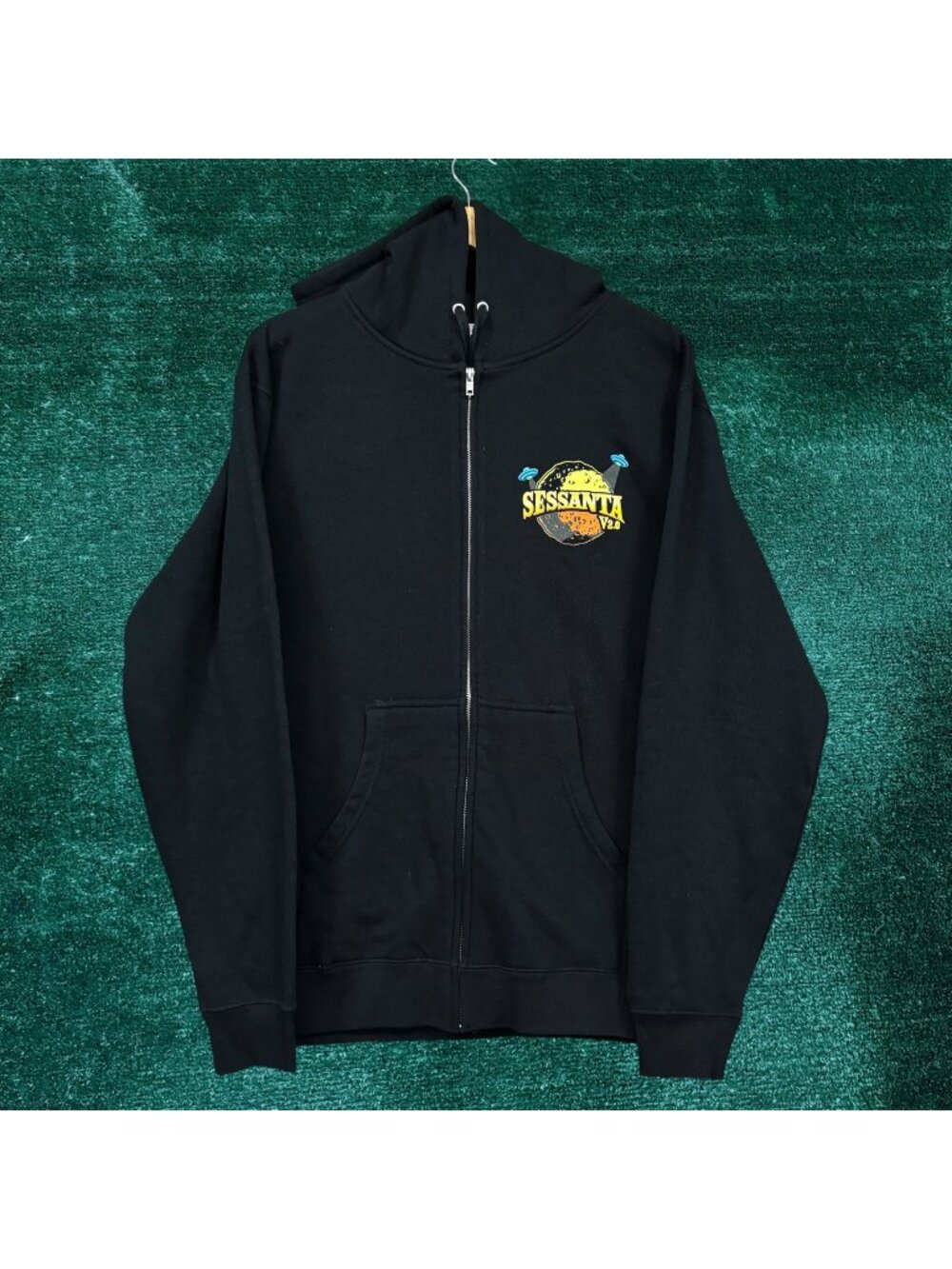 Sessanta Zip-Up Hoodie Size Large